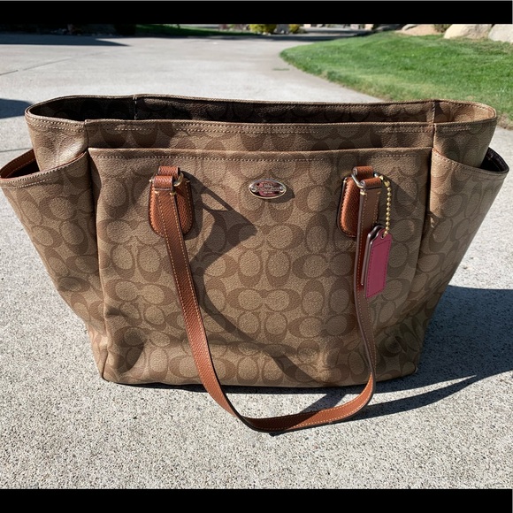 COACH Purse/Diaper Bag - Picture 1 of 6